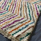 Handmade wool Berber rug 3 x 2 m