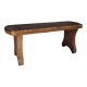 Wooden bench / footrest