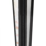 Black and white marble column