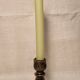 Stoneware candlestick