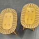 Pair of Rattan Side Tables by Jan Kalous for ULUV, 1970s