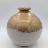 Gold ceramic lamp- Art Deco