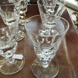 6 Saint Louis Port glasses, jersey model