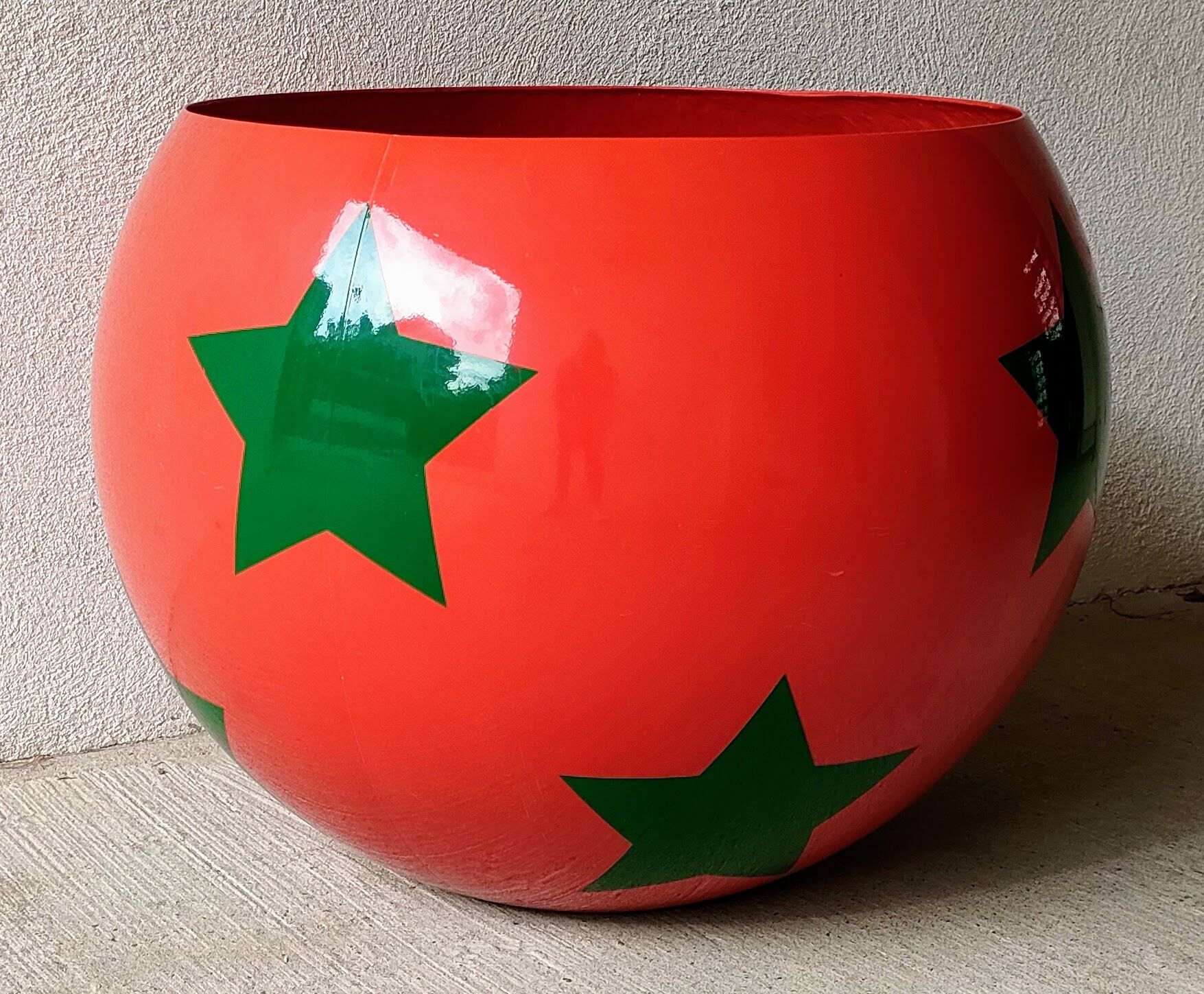 Coffre boule de rangement jouets style vintage