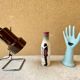 Bedside lamp mini spot vintage 70 original Prisunic pop Age