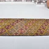 Turkish Handwoven Antique Kilim 3402