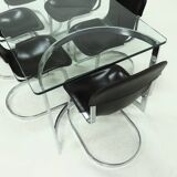 Italian Modern Dining Set by Cidue 1970s