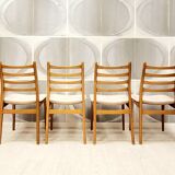 4 chaises vintage