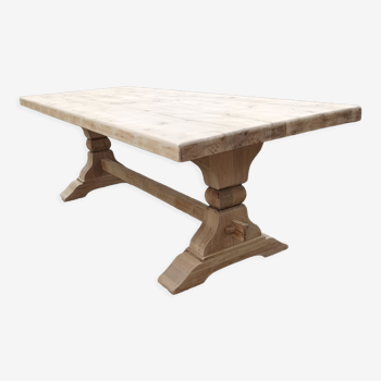 Solid oak monastery tables