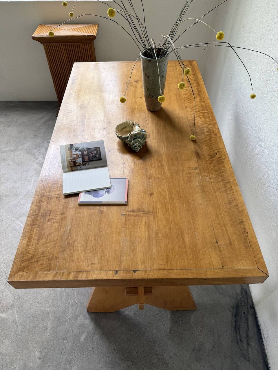 1950s beech mountain furniture table