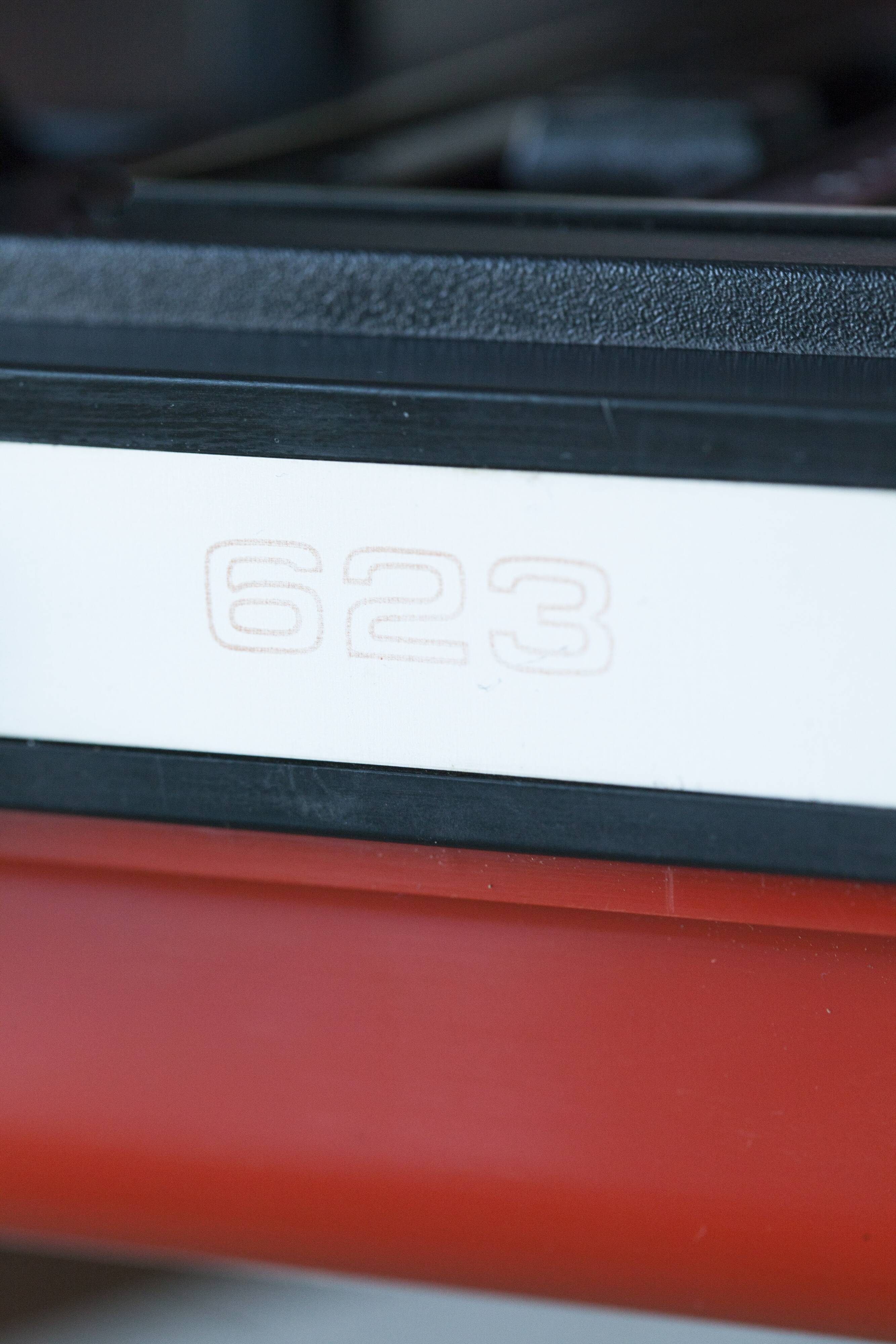 Philips 623 red stereo turntable