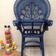 Chaise haute rotin Emmanuelle