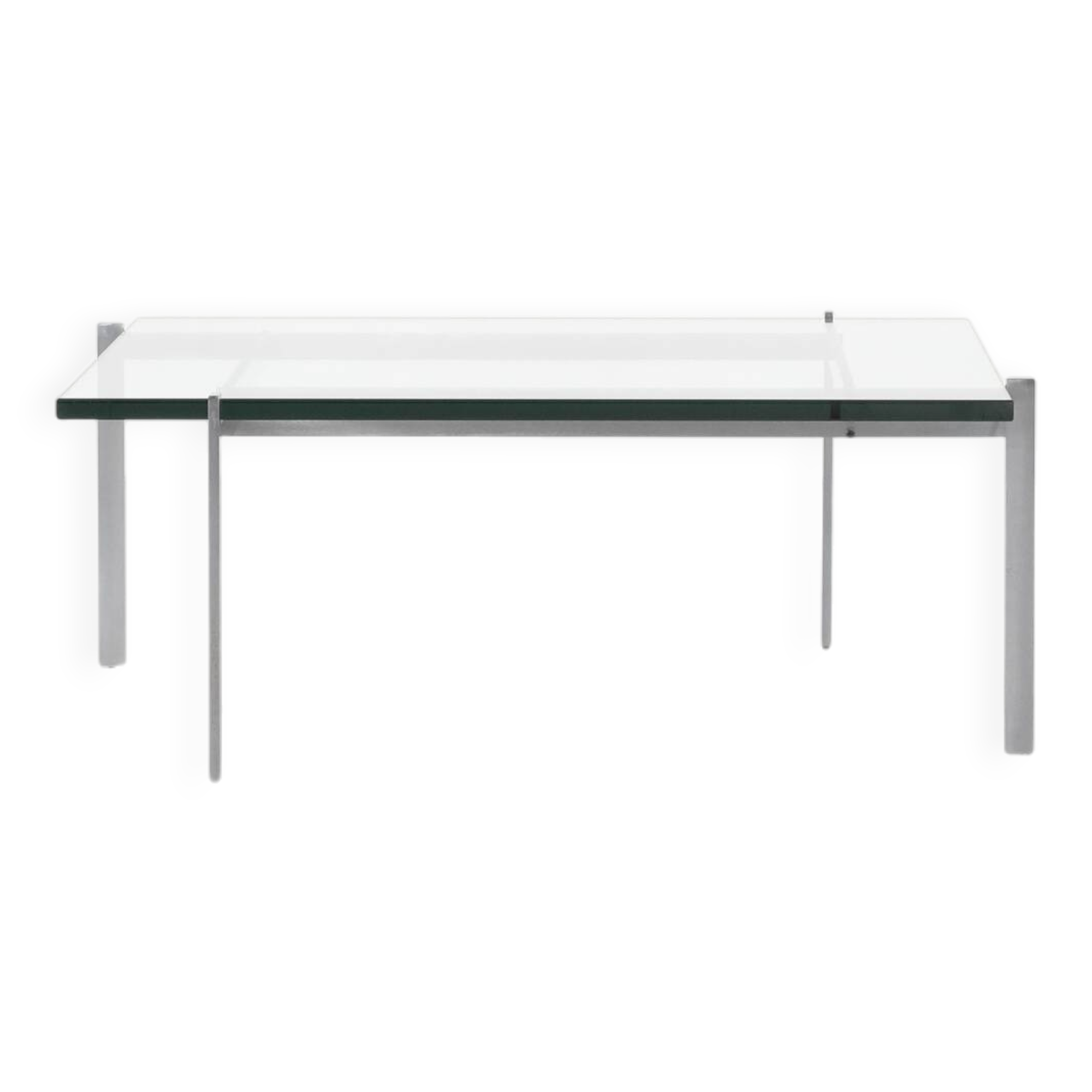 "PK61" coffee table by Poul Kjaerholm for Fritz Hansen. Denmark, 1956.