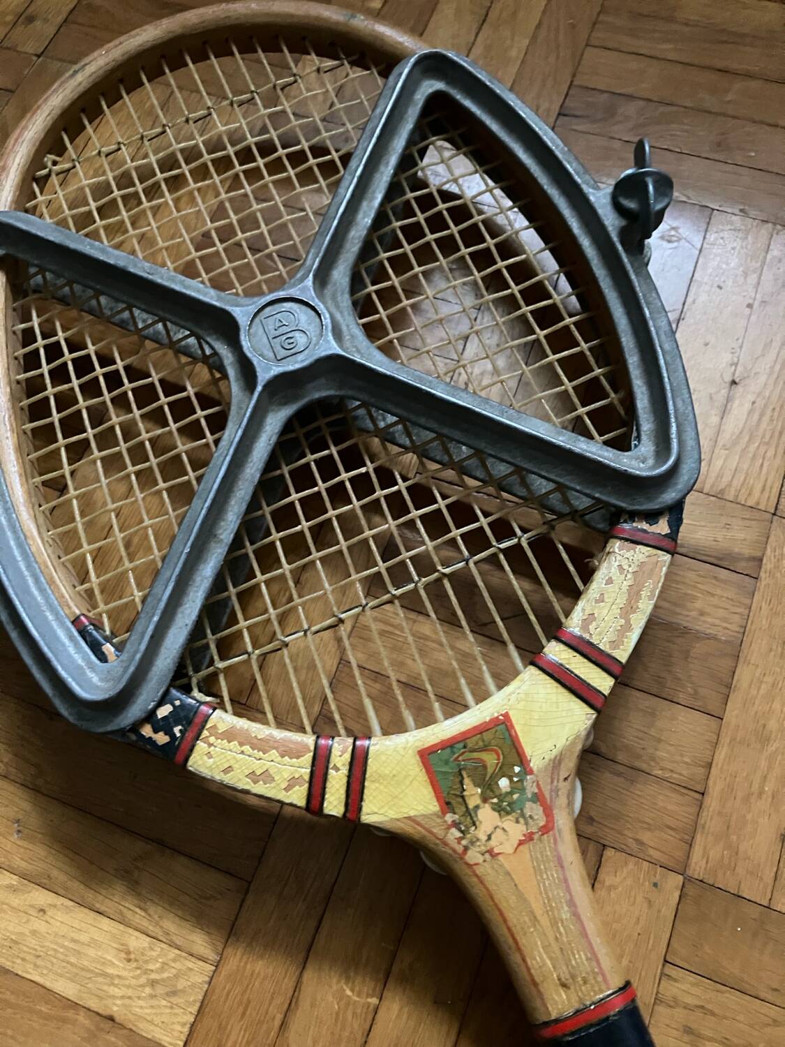 Vintage tennis racket