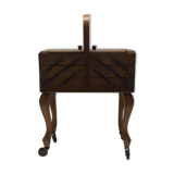 Rustic sewing basket