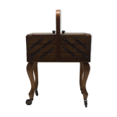 Rustic sewing basket