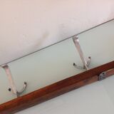 Old peg coat rack with 3 heads industrial style