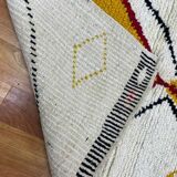 Handmade Moroccan pure wool rug, size 150 x 250 cm