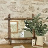 Bamboo style mirror