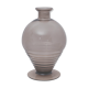 Vase verre fumé
