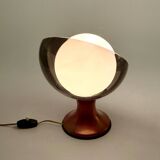 Space Age Tulip Lamp with Lucite and Opaline Glass Lampshade, 1970s