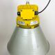 Yellow industrial explosion proof lamp with aluminium shade, 1990s
