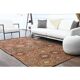 Vintage Turkish Oushak Handmade Wool & Cotton Brown Area Rug 164x288