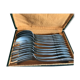 Housewife 12 silver metal table covers