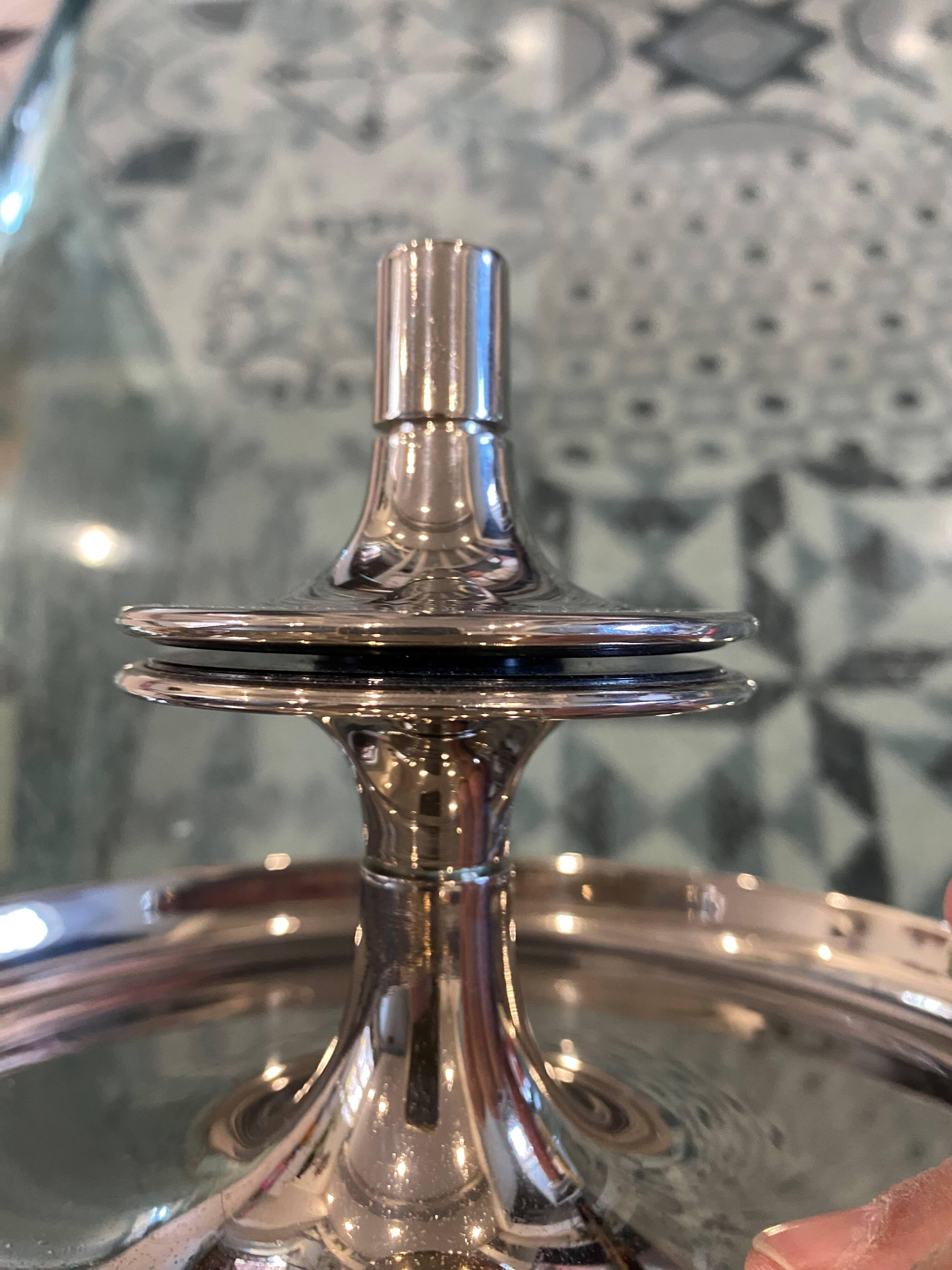 Vintage 1970s Nagel S22 modular candlestick base