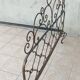 Louis XV style wrought iron bed