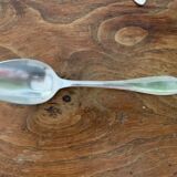 4 tablespoons in vintage silver metal