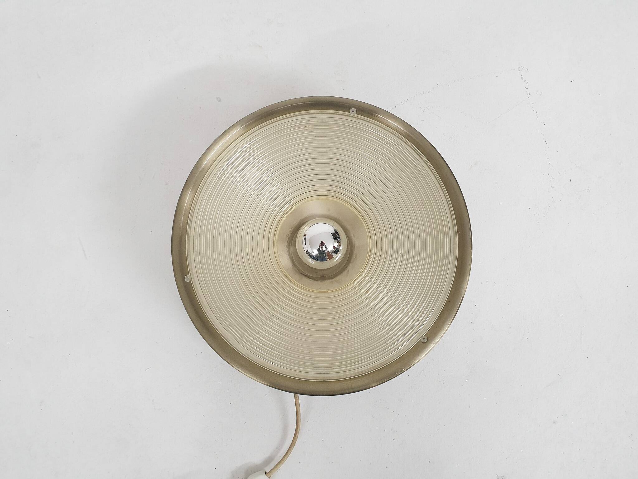 Mid-century wall or ceiling light, Dijkstra, The Netherlands 1950's