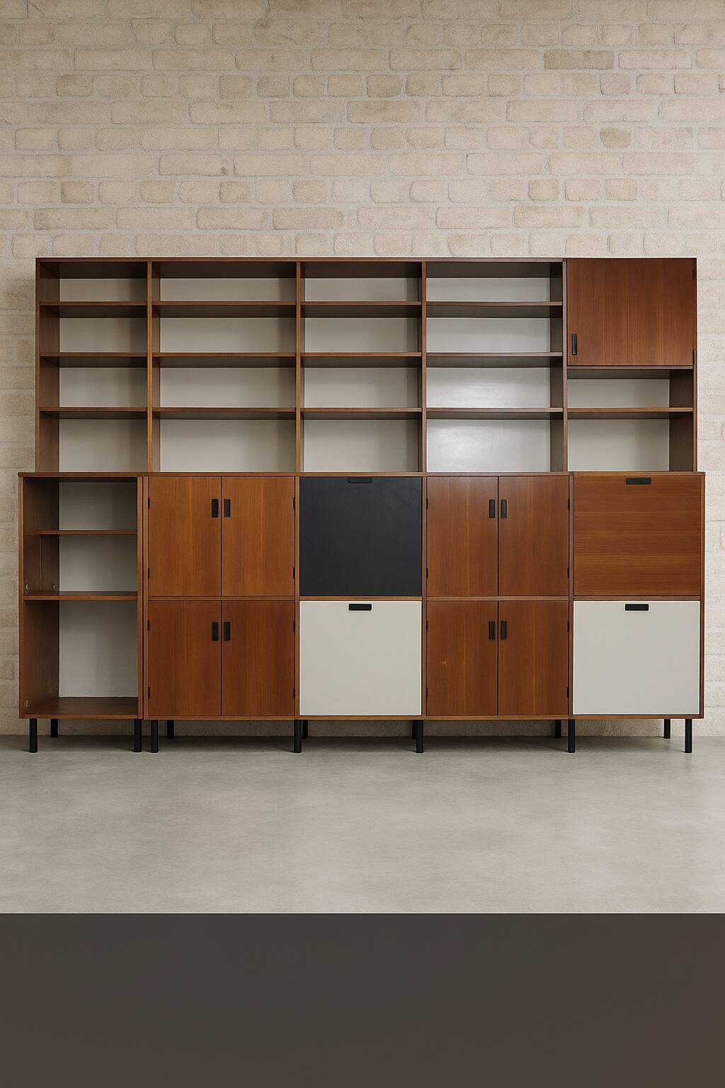 Cees Braakman "Made to measure" Pastoe wall unit 1960's