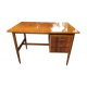 Bureau en bois des années 60