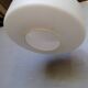 Louis Kalff pendant lamp ep 1960 Scandinavian glass and teak