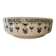 Large earthenware salad bowl