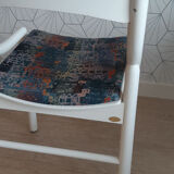 Chaise Baumann blanche.
