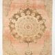 Tapis persan oriental marron et beige, 198x308 cm