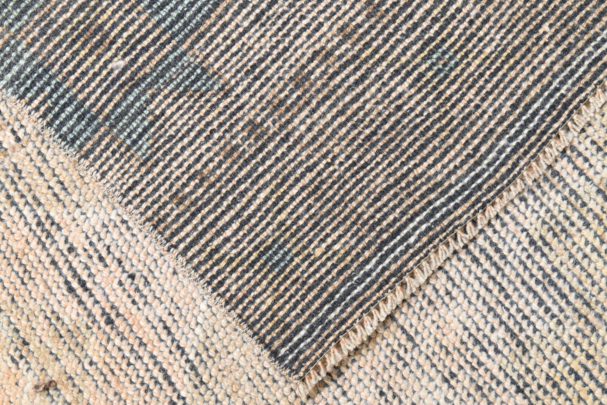 3x11 faded scandinavian vintage runner rug, 335x90cm