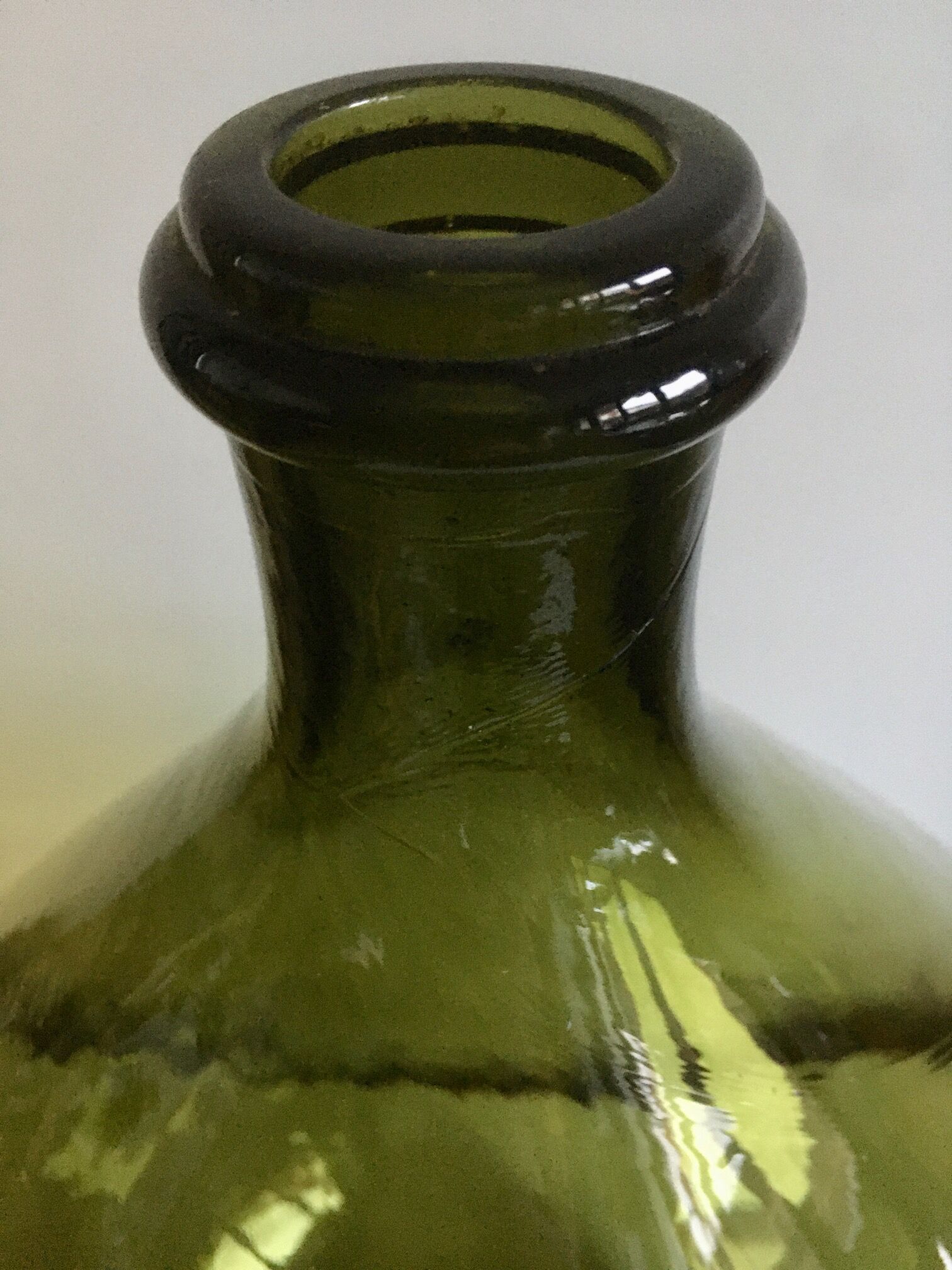 Olive green demijohn 20L