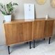 Vintage Scandinavian sideboard 2 modules in oak, 1960s