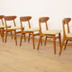 6 x dining chair | Farstrup | Model 210 | re-upholstered