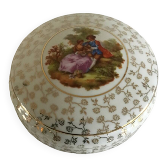 Limoges porcelain jewelry box
