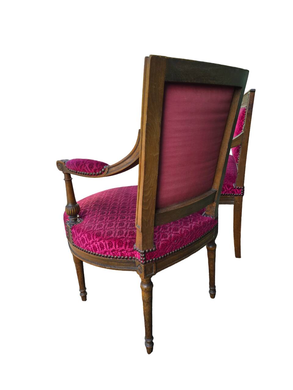 Salon Louis XVI - Banquette et deux fauteuils