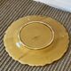 Set of 8 dessert plates in Sarreguemines slip