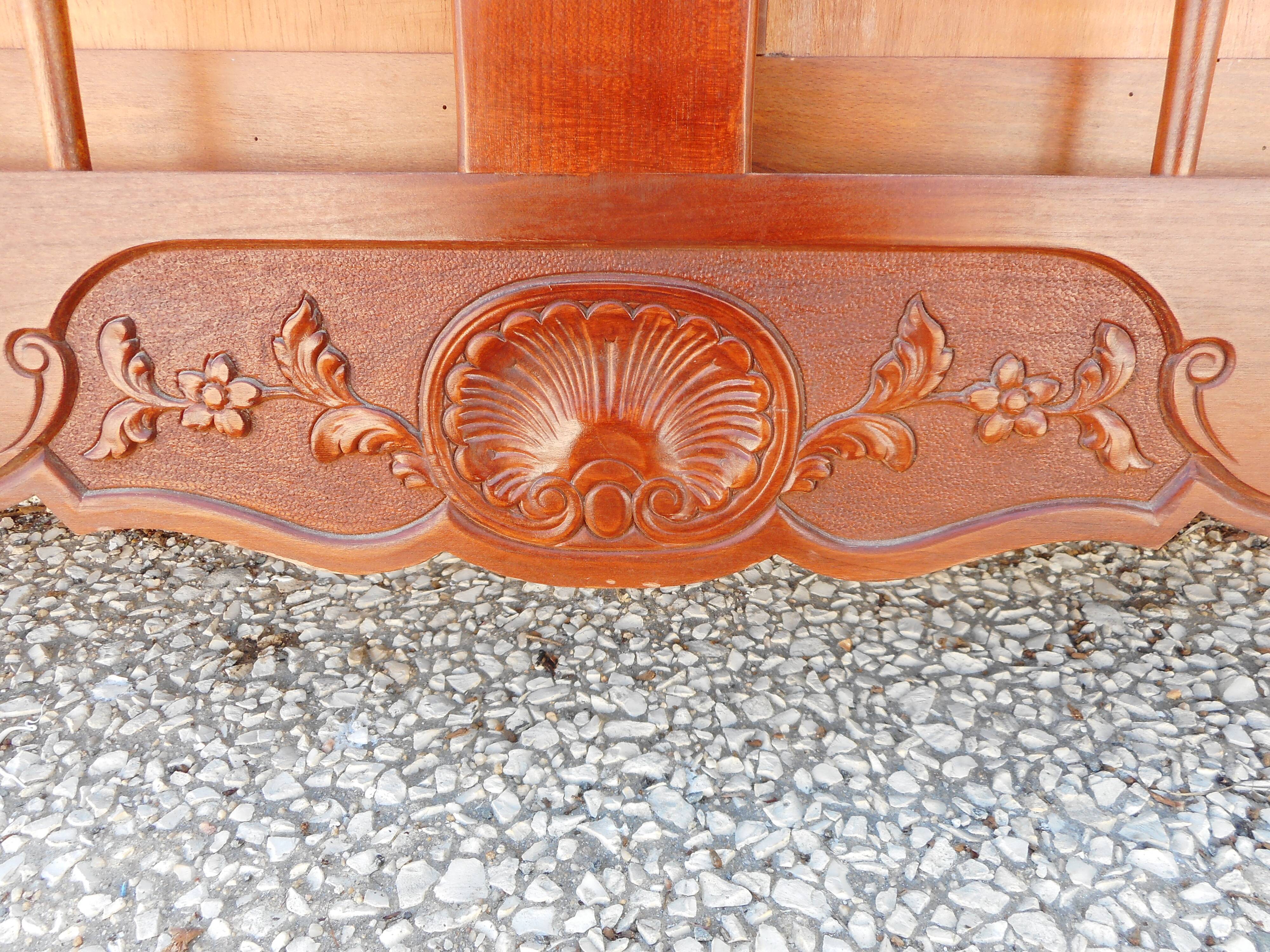 Two-person Louis XV style bed