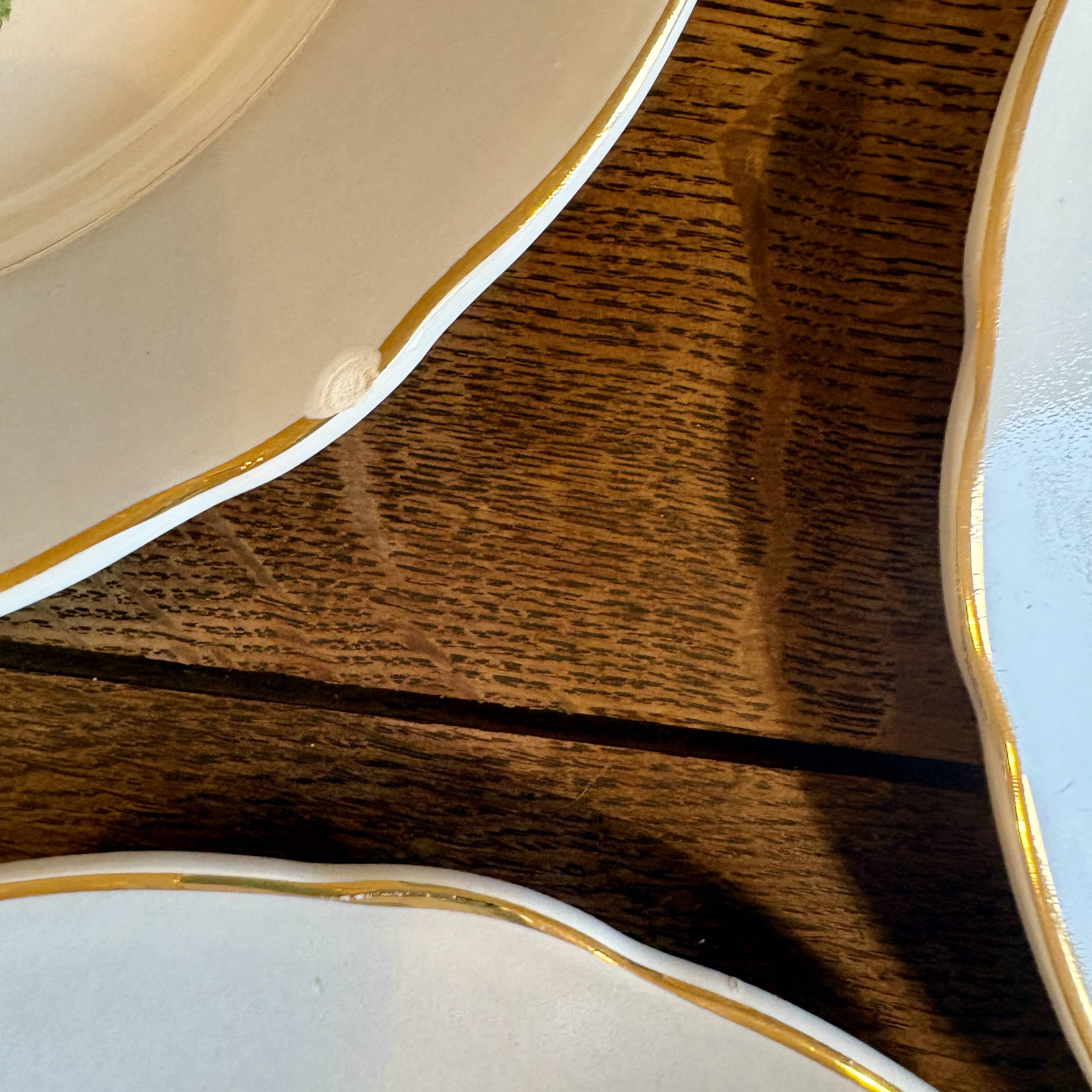 Set of 12 vintage deep plates - Fabiola model from Lunéville -