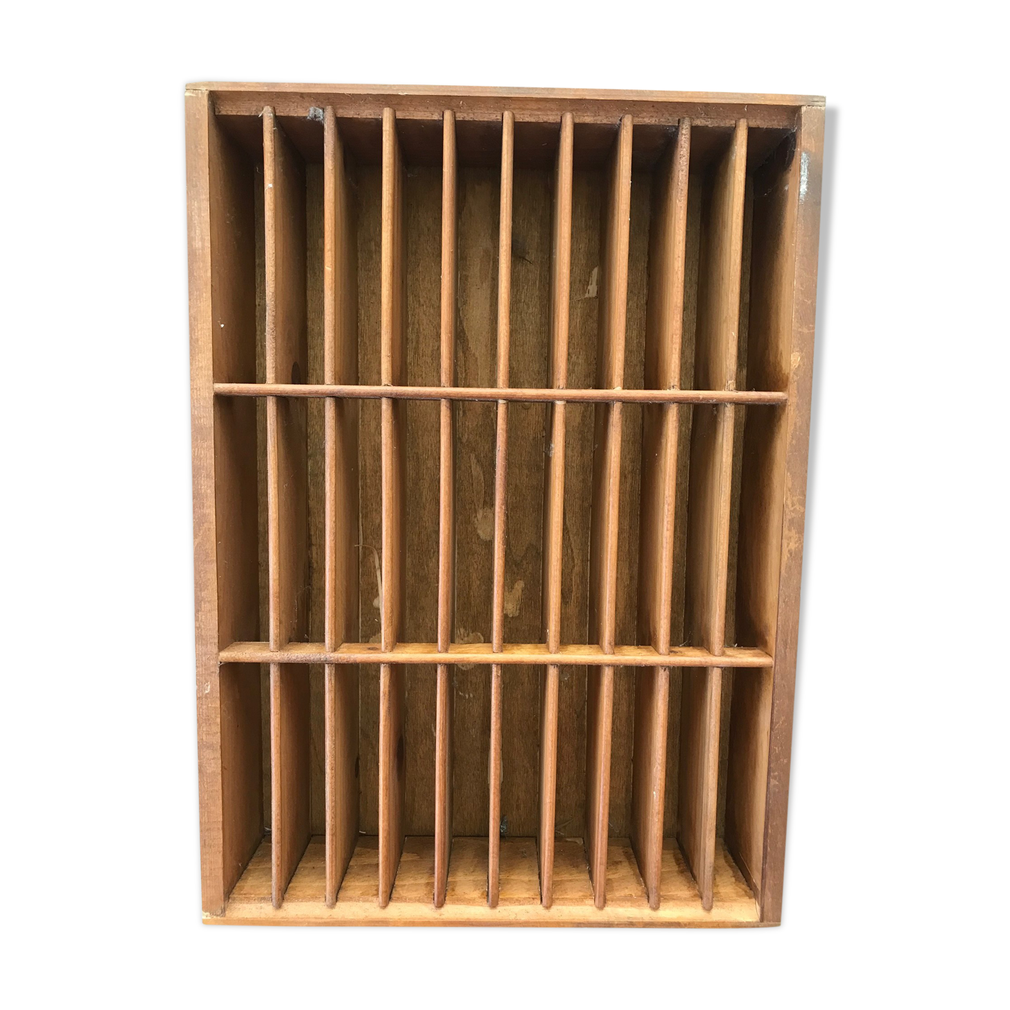 Wooden workshop locker