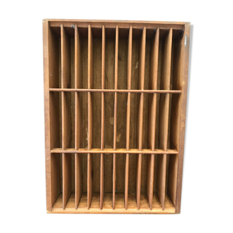 Wooden workshop locker