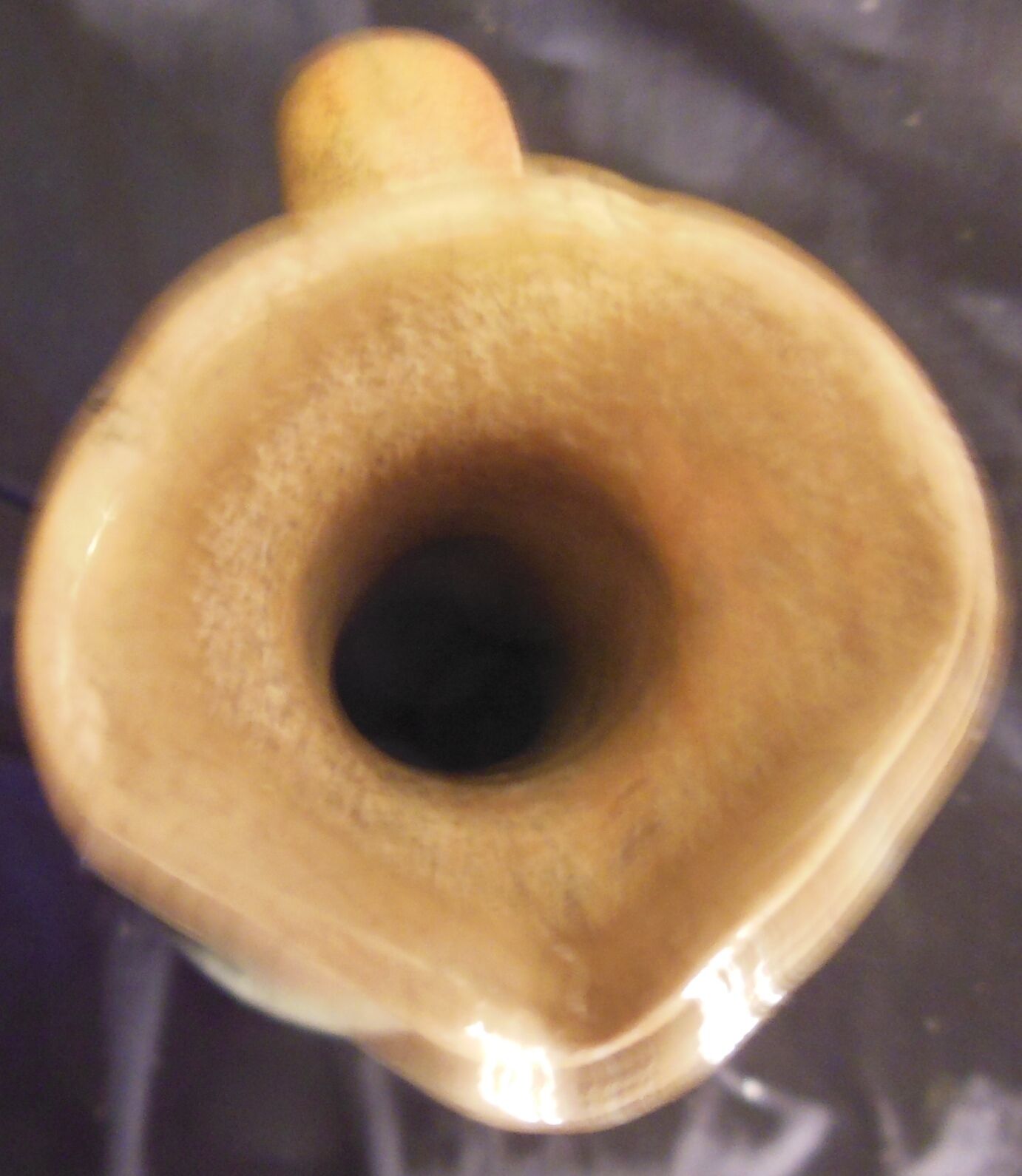 Pitcher in polychrome ceramic